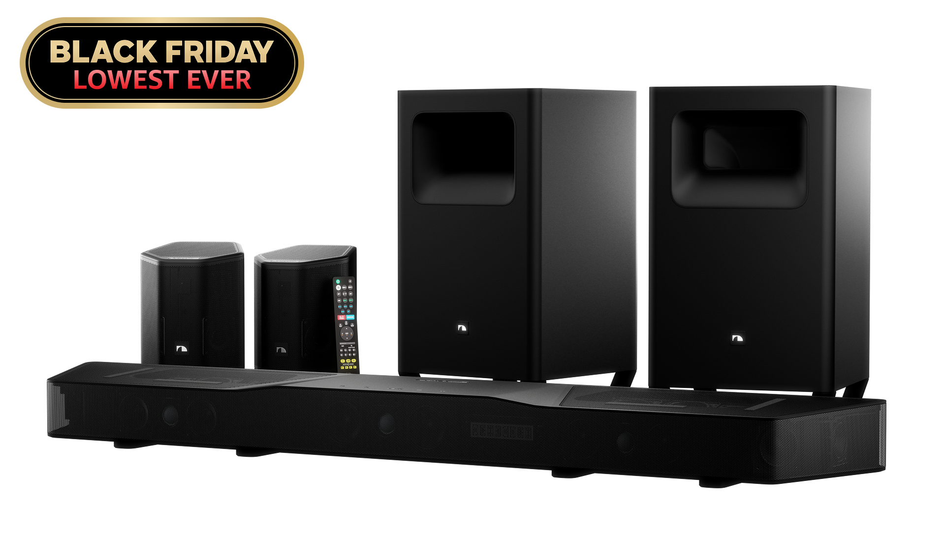 Nakamichi Shockwafe Wireless 11.2.6 Soundbar System