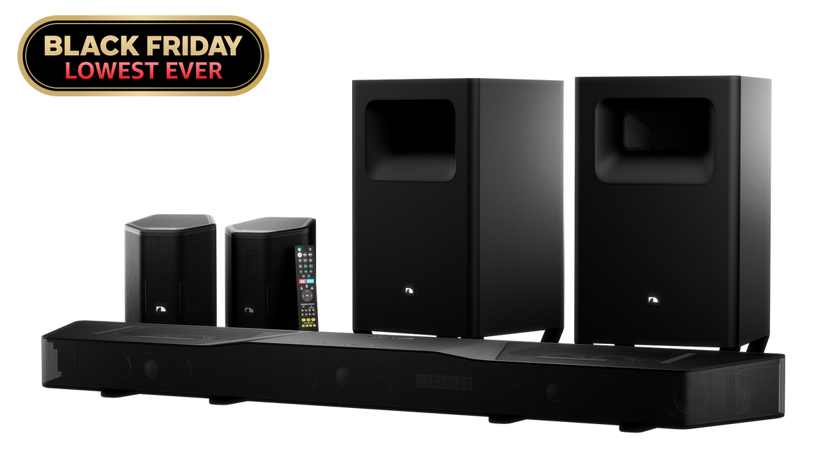 Nakamichi Shockwafe Wireless 11.2.6 Soundbar System, Black Friday