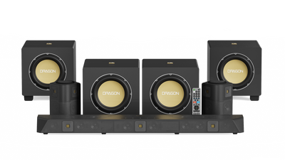 Nakamichi DRAGON Home Surround Sound System (With Quad 12" Subs)