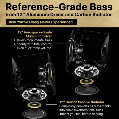 Nakamichi DRAGON Home Surround Sound System (With Dual 12" Subs)