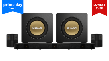 Nakamichi DRAGON Home Surround Sound System (With Dual 12" Subs)