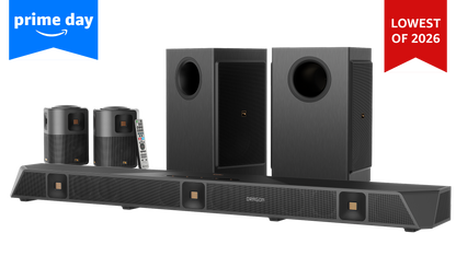 Nakamichi DRAGON Home Surround Sound System (With Dual-Opposing 8" Subs)