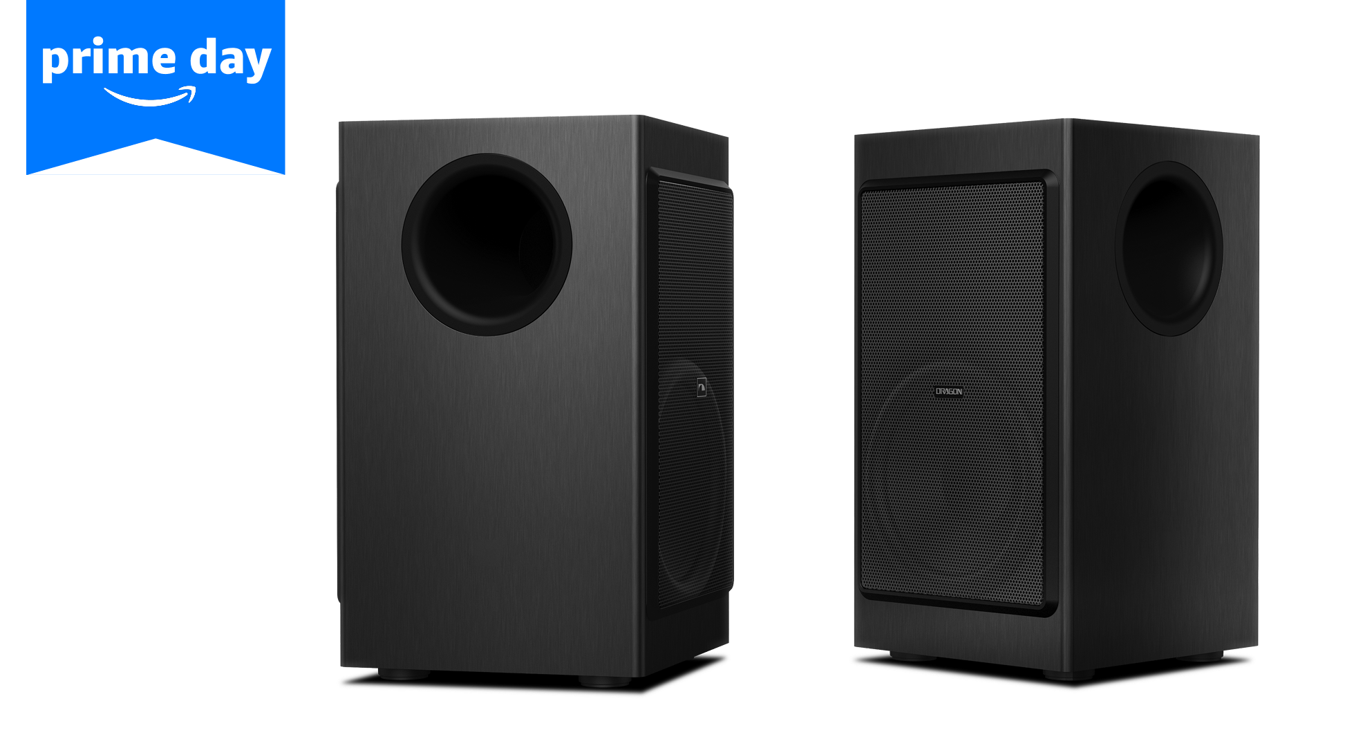 Nakamichi Dual-Opposing 8" Subwoofers (Set of 2)