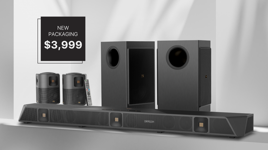 New Packaging: Nakamichi DRAGON 11.4.6 Home Surround Sound System